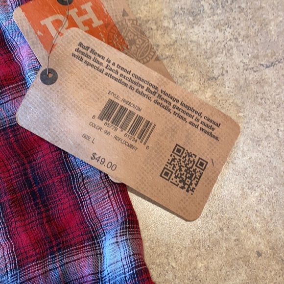 NWT women’s Ruff Hewn shirt size large - Picture 5 of 6